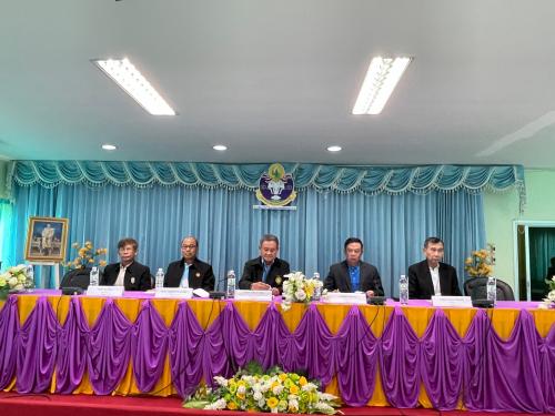 คณะกรรมาธิการการกีฬา วุฒิสภา เดินทางไปศึกษาดูงานและติดตามความคืบหน้าเกี่ยวกับการพัฒนาและเสริมสร้างศักยภาพทรัพยากรมนุษย์ด้านการกีฬา ณ จังหวัดนครศรีธรรมราช